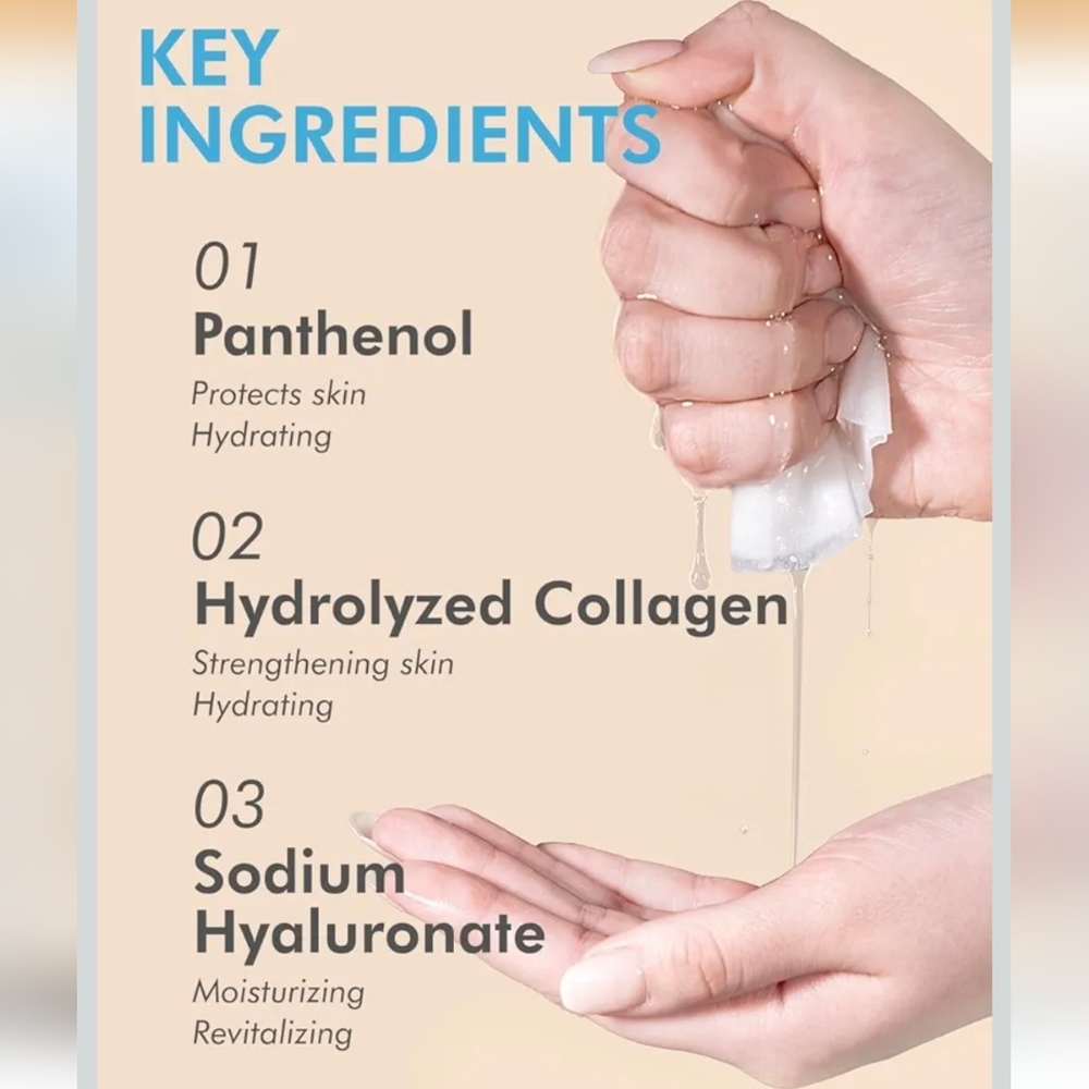 NIB DERMAL KOREA 100 PACK HYALURONATE COLLAGEN COLLAGEN ESSENCN - Picture 4 of 9